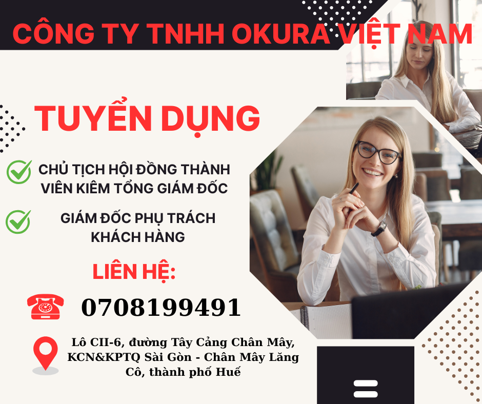 CÔNG TY TNHH OKURA VIỆT NAM 